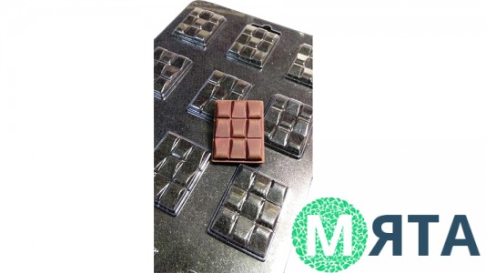 Форма для шоколада и мастики Шоколад микро №30