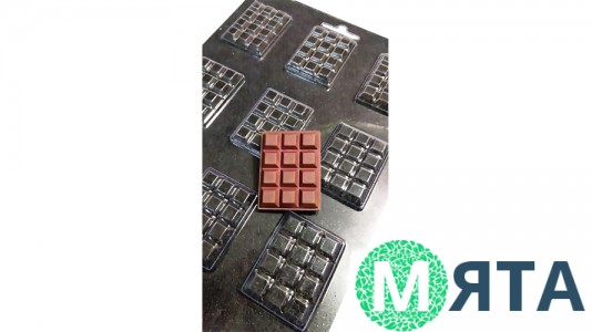 Форма для шоколада и мастики Шоколад микро №29