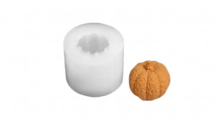 Молд Мандарин очищенный-Тыква 3d