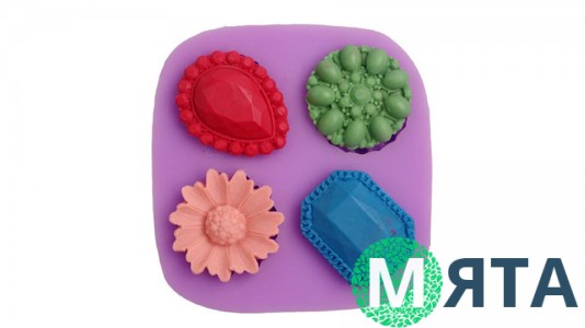 Молд Драгоценные камни