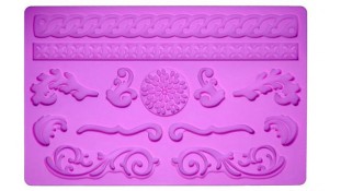 Планшетный молд Вензеля, Косичка