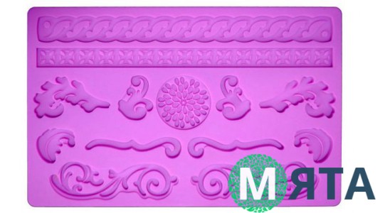 Планшетный молд Вензеля, Косичка