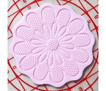 Мини коврик силиконовый для айсинга и мастики Ромашка двойная