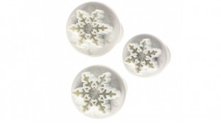 Плунжеры для мастики Снежинки-мини