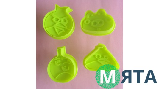 Плунжеры для мастики Angry Birds