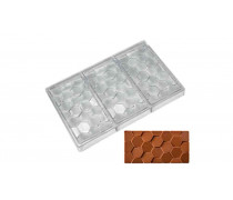 Поликарбонатная форма Плитка соты, 3 шт