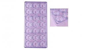 Поликарбонатная форма для конфет Сфера №4