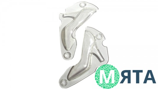 Поликарбонатная форма для шоколада Туфелька (S)