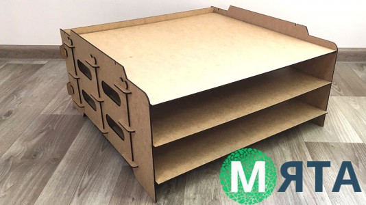 Стеллаж для сушки на 3 полки, двп