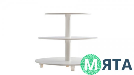 Стойка для торта 3-ярусная