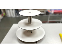 Стойка под десерты круглая №3, двп