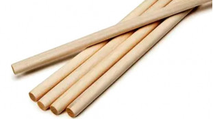 Центральная ось 12 мм, бук (1шт)