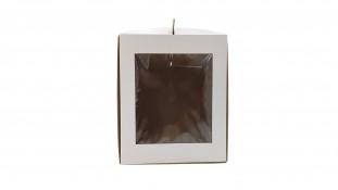 Коробка для торта 25х25х30 с окном