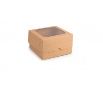 Коробка на 4 капкейка, Крафт