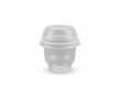 Стакан-креманка с крышкой 200 мл