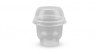 Стакан-креманка с крышкой 200 мл