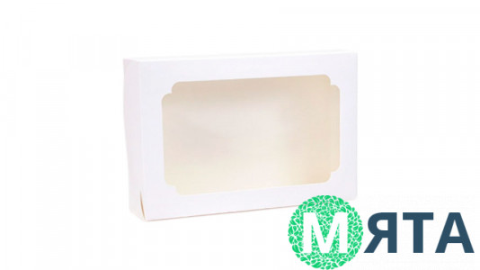 Коробка 23х15х6 см, белая