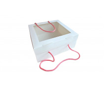 Коробка бокс с ручками 24.8 см