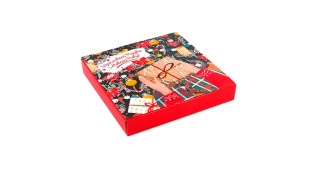 Коробка на 16 конфет, Новогодний Подарок