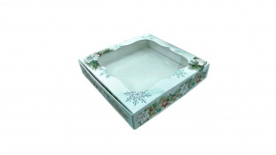 Коробка 15х15х3, Веточка