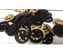 Бирка Хэллоуин, черное двп