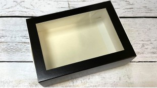 Коробка 11,5х15,5х5 см, черная