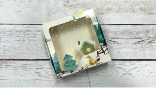 Коробка 15х15х3, Морозец