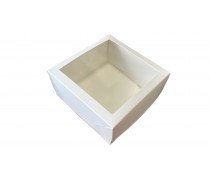 Коробка для бенто 15х15х7 см, Белая