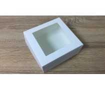 Коробка для десертов 13х13х6 см