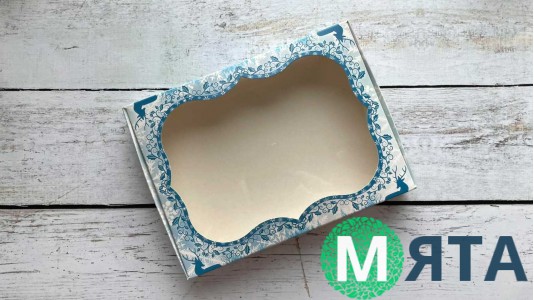 Коробка для пряников 15х20 см, Олени