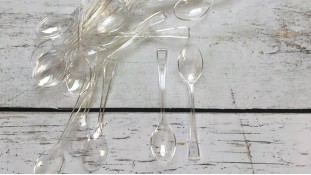 Ложка десертная, одноразовая