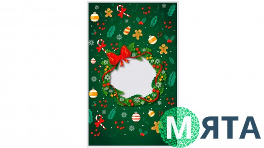 Пакеты Новогодние №25, 25х40 см