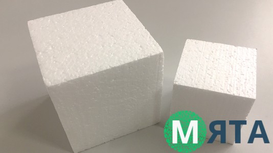 Пенопластовые кубики