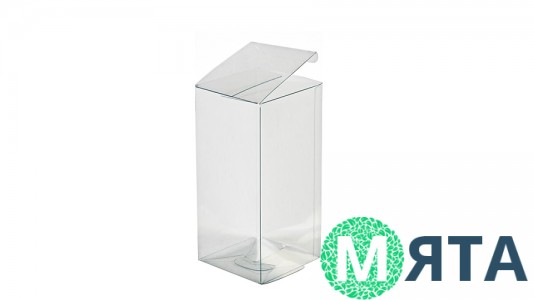 Прозрачная коробка 10х10х20 см