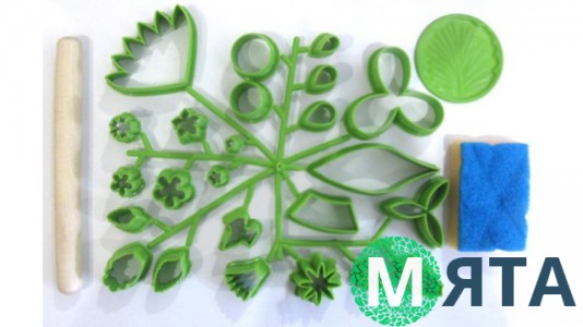 Набор для работы с мастикой (26 предметов)