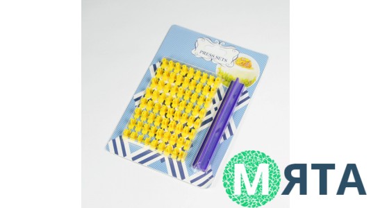 Набор кондитерских вырубок. Буквы и Цифры