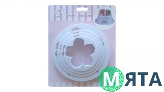 Вырубка Пион, 4 шт