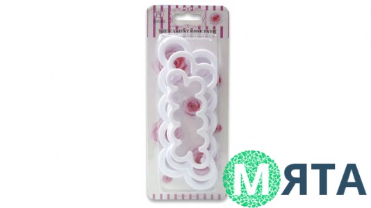 Вырубка Розочки, 3 шт