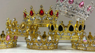 Корона для торта маленькая, 8 см