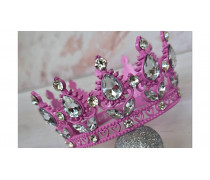 Корона для торта 8 см, матовая