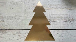 Трафарет для торта Елка №1, Картон