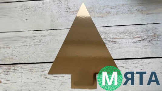 Трафарет для торта Елка №2, Картон