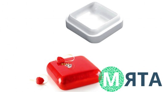 Силиконовая форма для евродесертов Gem 