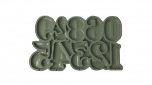 Силиконовая форма для леденцов Цифры №2 Силиконовая форма для леденцов Цифры №2