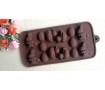 Силиконовая форма для конфет Утки и Зайцы