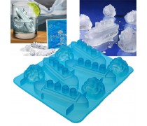 Силиконовая форма для льда и конфет Подводные лодки 