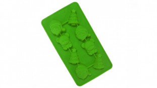 Силиконовая форма ассорти Новогоднее малое Силиконовая форма ассорти Новогоднее малое