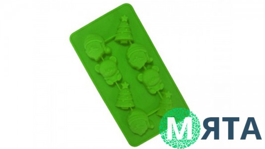 Силиконовая форма ассорти Новогоднее малое