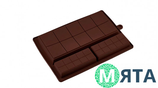 Силиконовая форма для Дубайского шоколада, 3 плитки