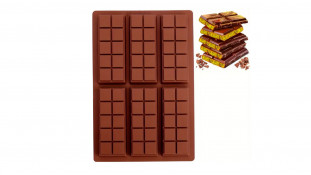 Силиконовая форма для Дубайского шоколада, 6 плиток №2